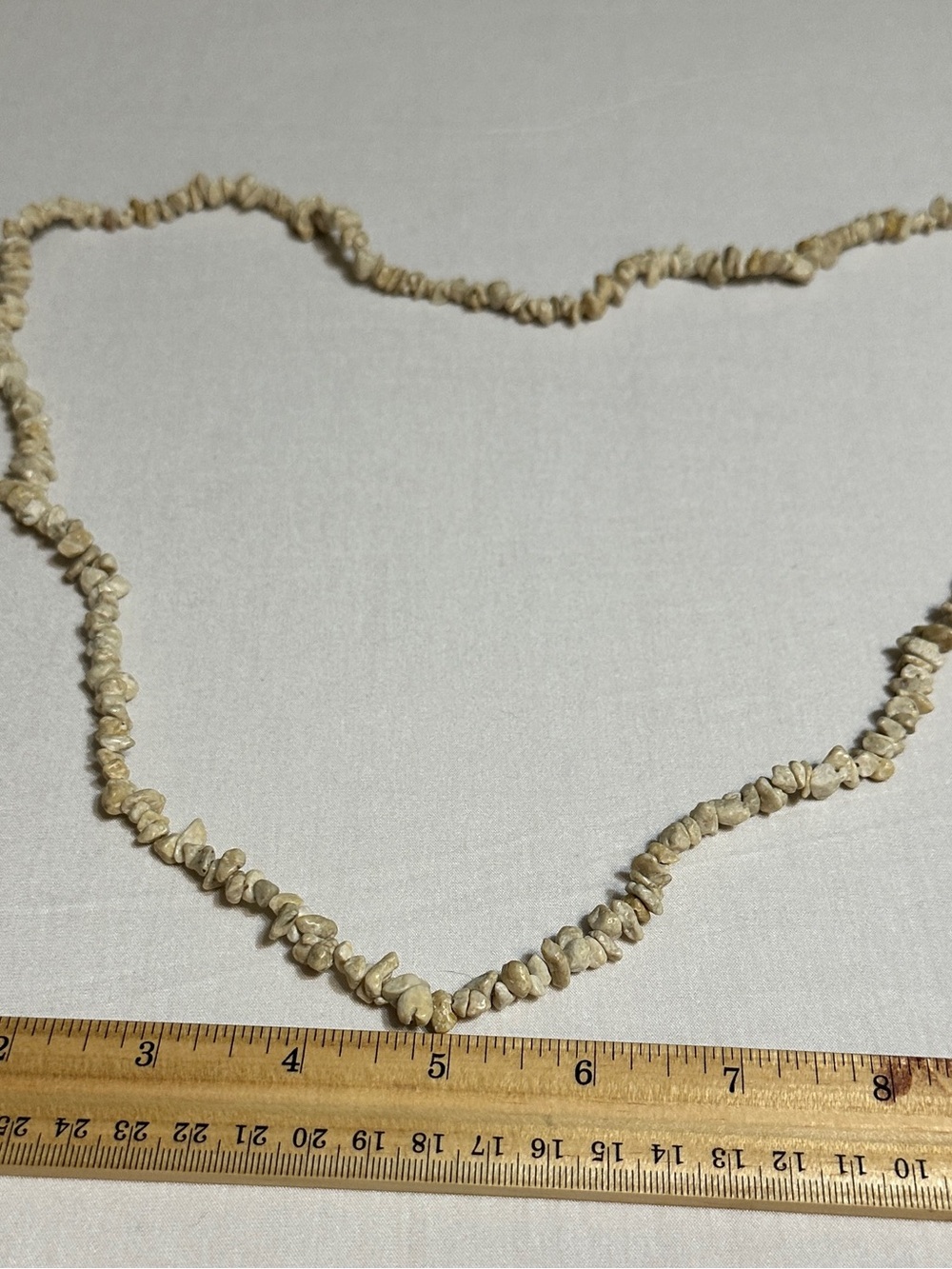 Cream Shell Chip Necklace - Unbranded Natural Beach Style